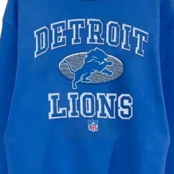 Retro Detroit Lions Football Sweatshirt, NFL Detroit Lions Mens Womens Shirt - Picture 2 of 2